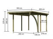 Carport ECO 1B 62025