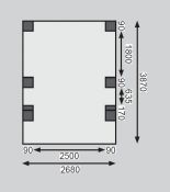 Carport ECO 1C 62027