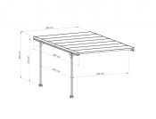 Carport MISTRAL WALL