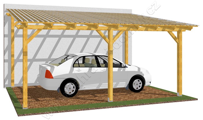 Přístřešek pro auto 350x520