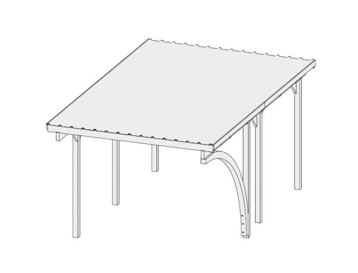 Carport ECO 1B 62025