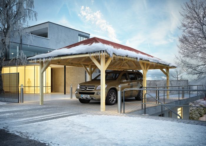 Carport KARIBU KIRN 2 68844